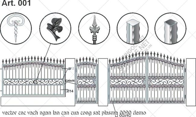 vector cnc vach ngan lan can cua cong sat plasma 0090